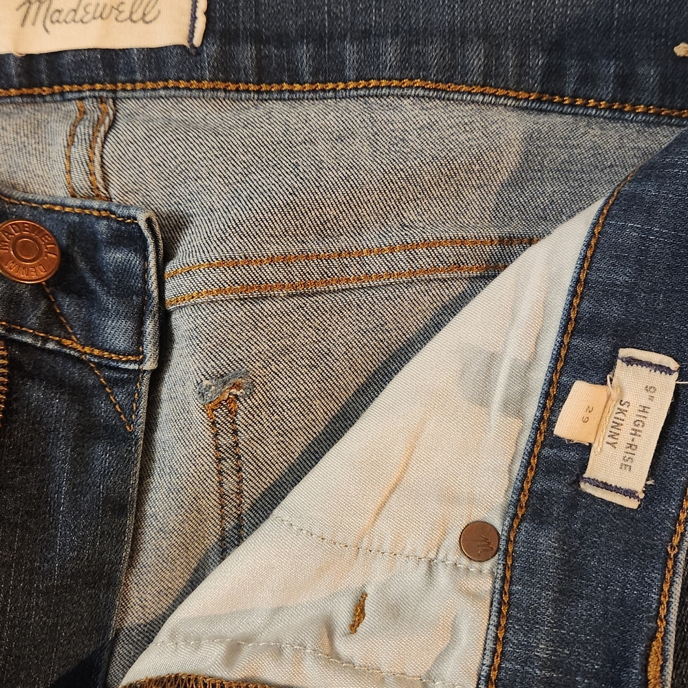 Madewell 9" High Rise Skinny Jeans